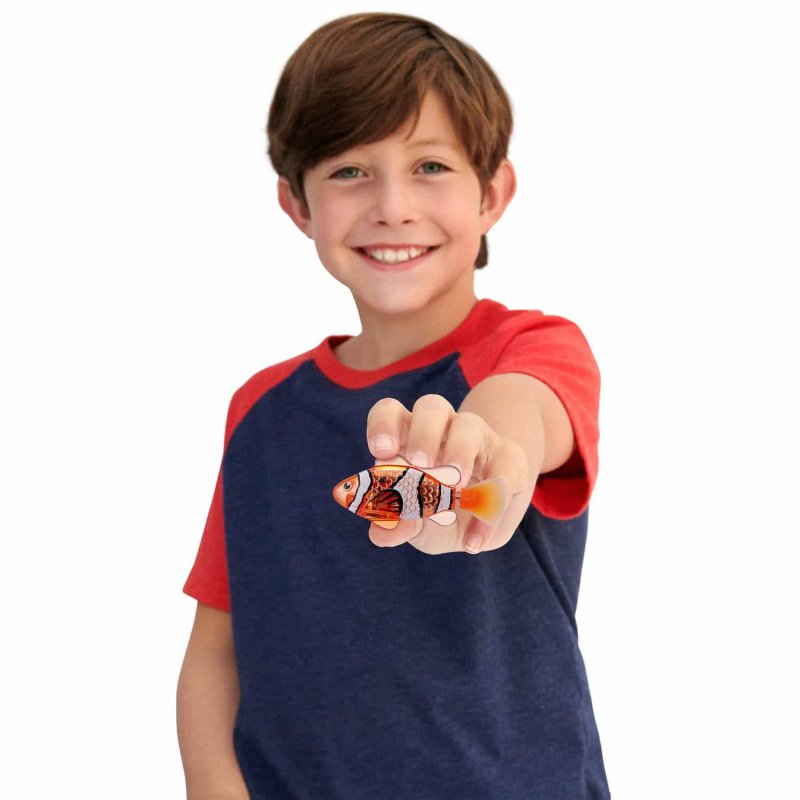 Zuru Robo Fish Orange Electronic Toys, Kids Toys B&M