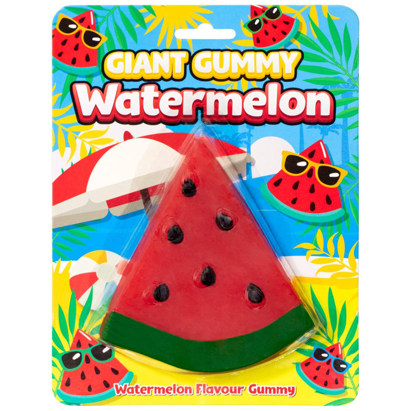 Giant Gummy Watermelon 100g Novelty Christmas Sweets B&M Stores