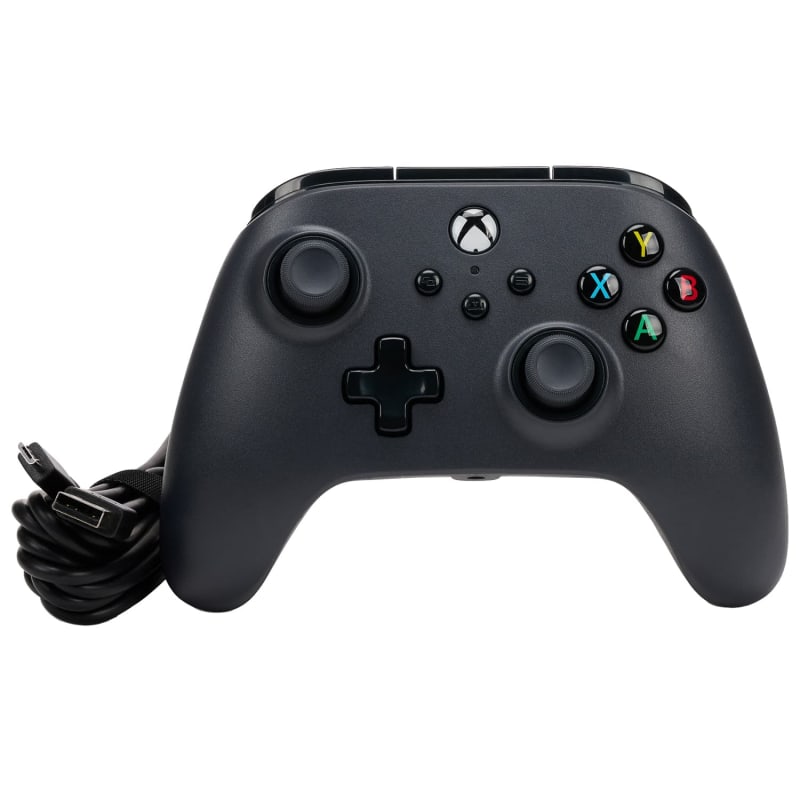 Xbox Power A Wired Controller Black Gaming Accessories B&M