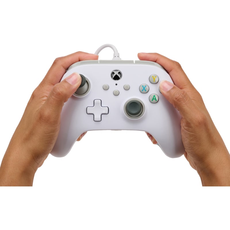 Xbox Power A Wired Controller White Gaming Accessories B&M