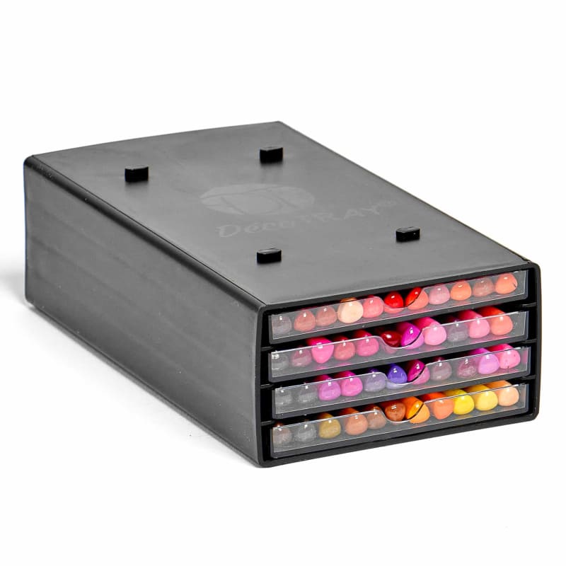 44 Coloured Pencil Box Light Arts & Crafts B&M