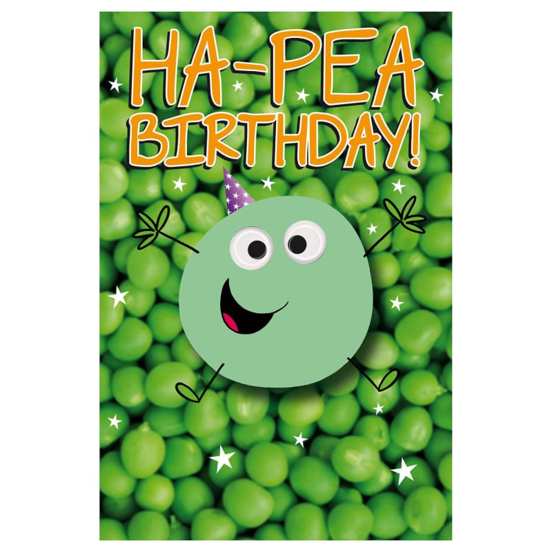 HaPea Birthday Greetings Card Cards B&M