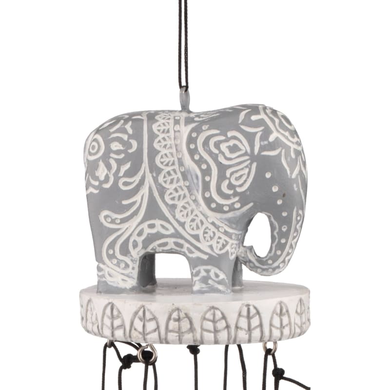 Tranquil Garden Windchime Elephant Garden Ornaments B&M Stores
