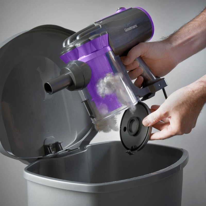 Goodmans 2 in 1 Compact Vac 600W Vacuum Cleaners & Hoovers