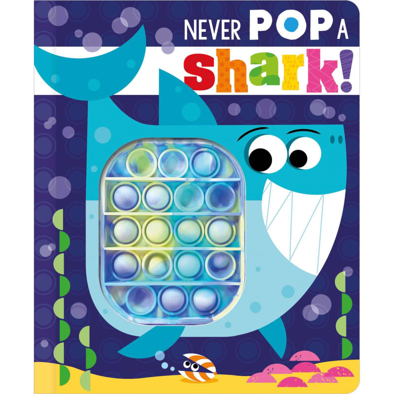 Popper Board Book Never Pop A Shark Books B&M Stores