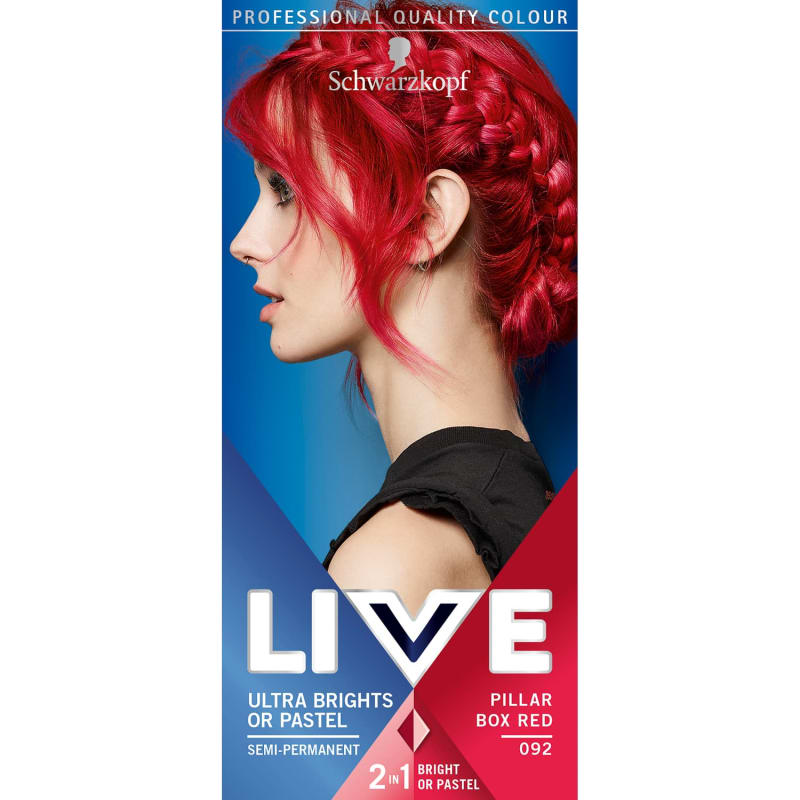 Schwarzkopf Live Hair Dye Red Hair Dye B&M Stores