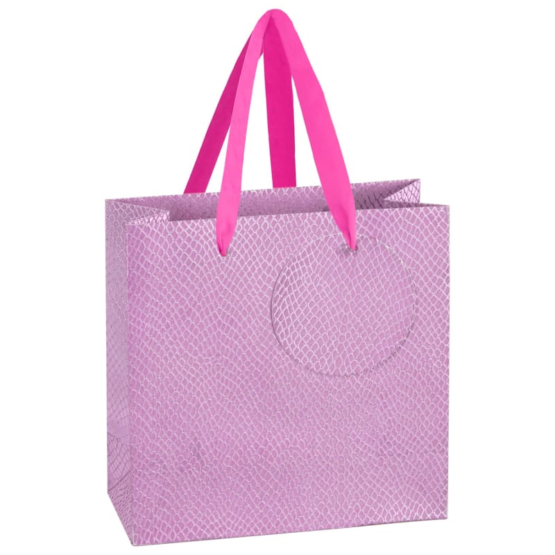 Glimmer Gift Bags 3pk Pink Stationery B&M
