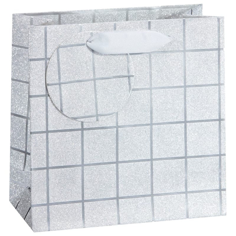 Luxury Gift Bag 3pk Checkered Gift Bags B&M