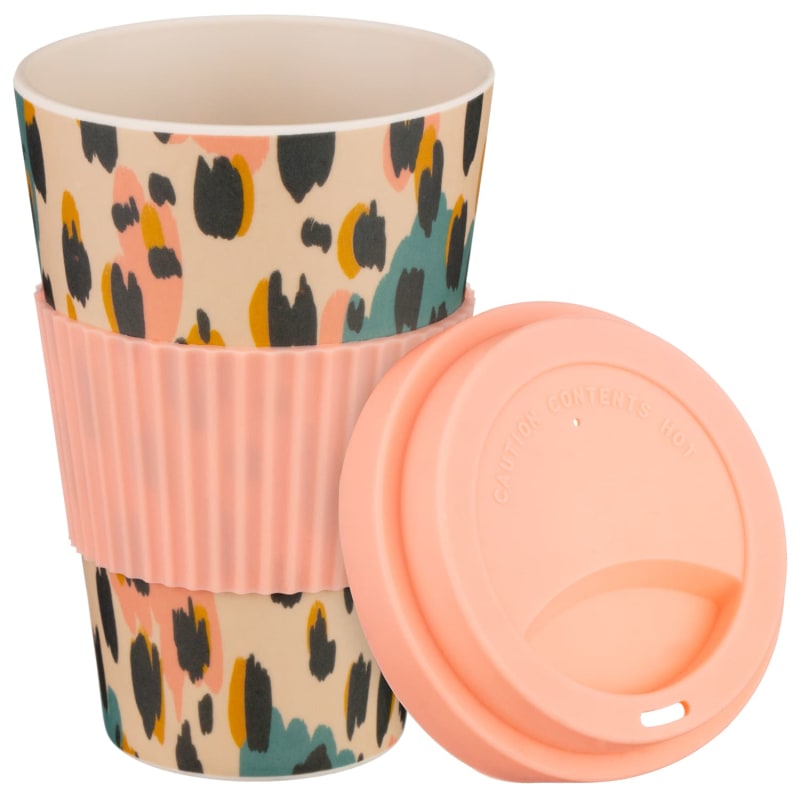 Travel Coffee Cup Animal Print Cups & Mugs B&M Stores