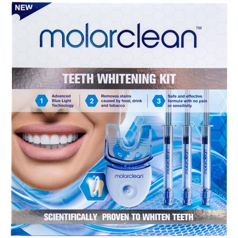 Molarclean Teeth Whitening Kit l Teeth Whitener Dental Care B&M