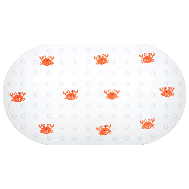 Novelty Bath Mat Crab Bathroom Accessories B&M