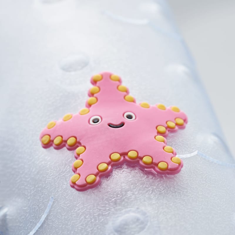 Novelty Bath Mat Starfish Bathroom Accessories B&M