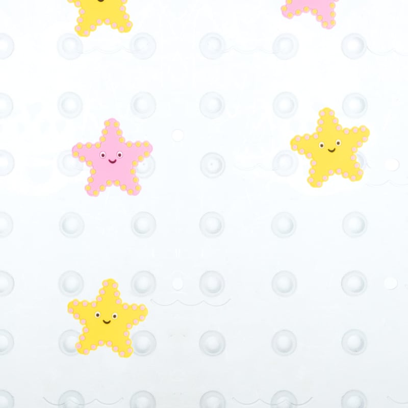 Novelty Bath Mat Starfish Bathroom Accessories B&M