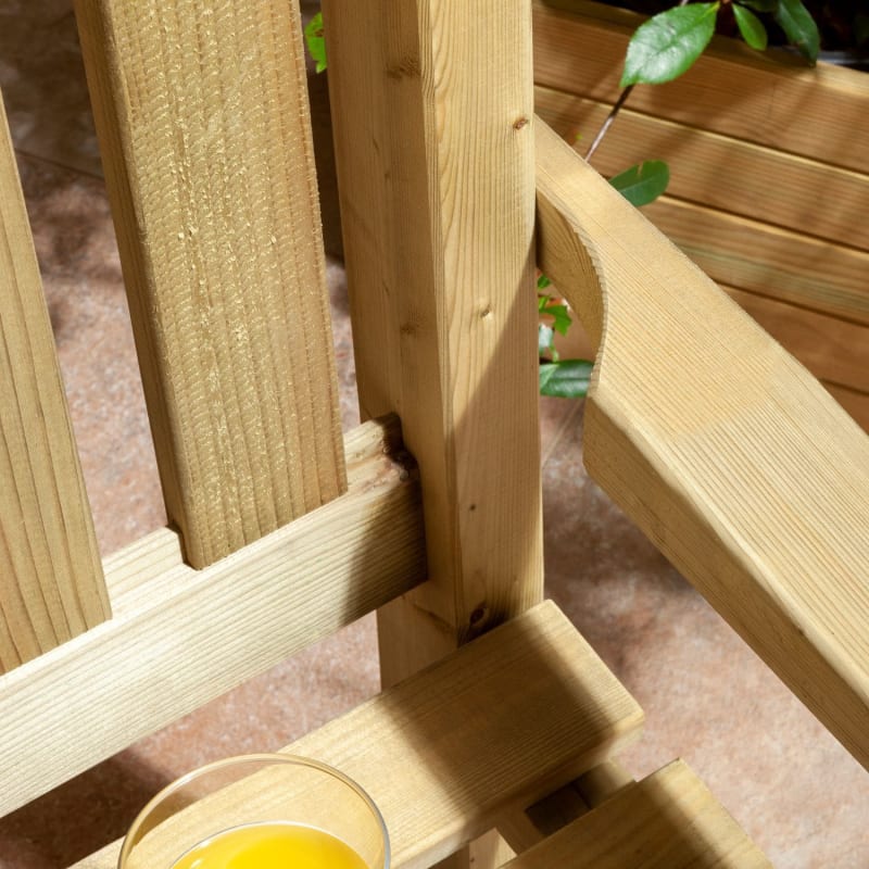 Aldford Bench 120cm Garden Benches B&M Stores