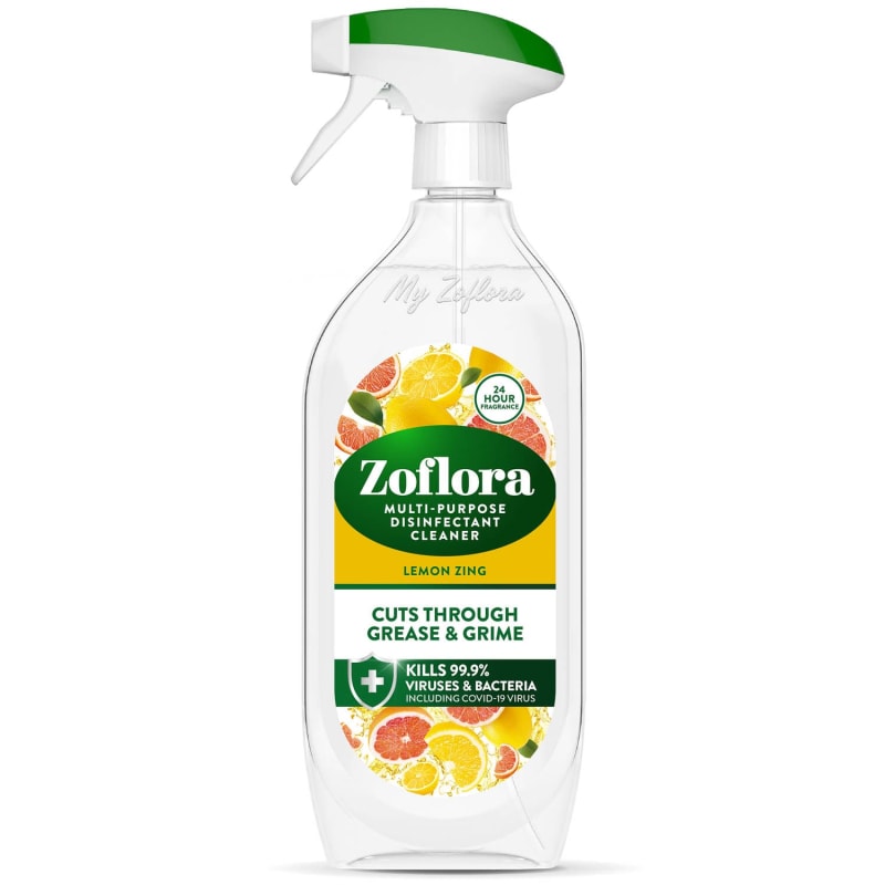 Zoflora MultiPurpose Disinfectant Lemon 800ml Cleaning B&M