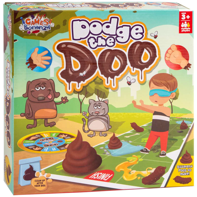 Games Bonanza Dodge the Doo Board Game Board Games B&M