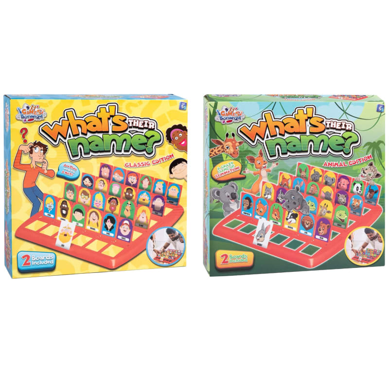 Classic What's Their Name Game Board Games B&M