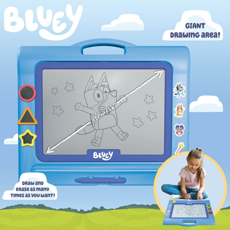 Bluey Deluxe Scribbler Arts & Crafts B&M Stores