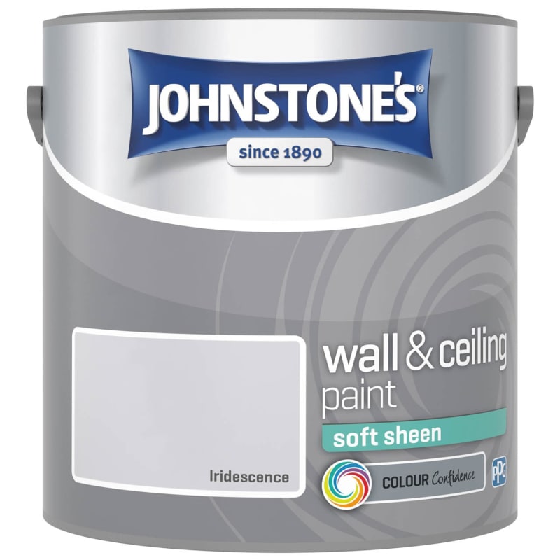 Johnstones Iridescence Soft Sheen 2.5L Emulsion Paint B&M Stores