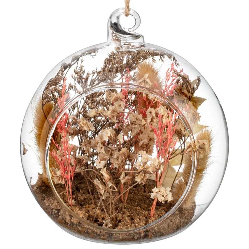 Dried Flowers in Sphere Decorative Accessory B&M Stores