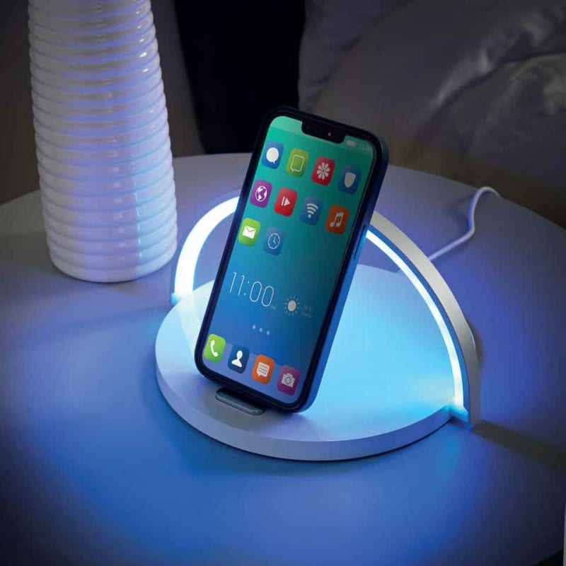 Goodmans Qi Colour Changing Wireless Charger Phone Chargers B&M