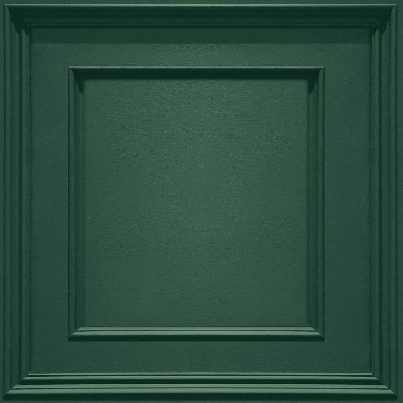 Oliana Green Panel Wallpaper Cheap Wallpaper B&M