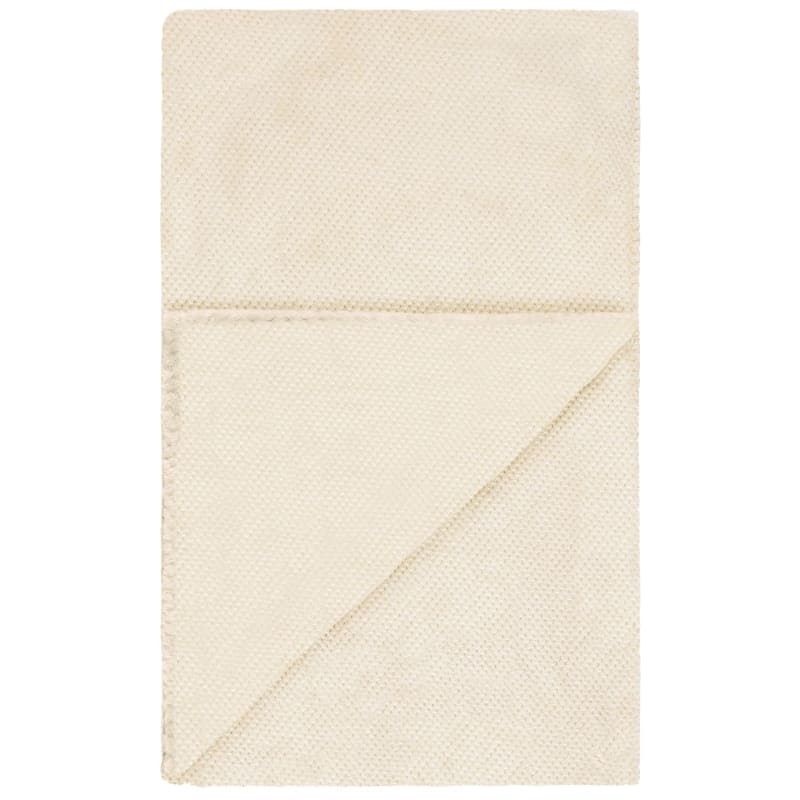 Simply Everyday Waffle Throw Cream Throws B&M Stores