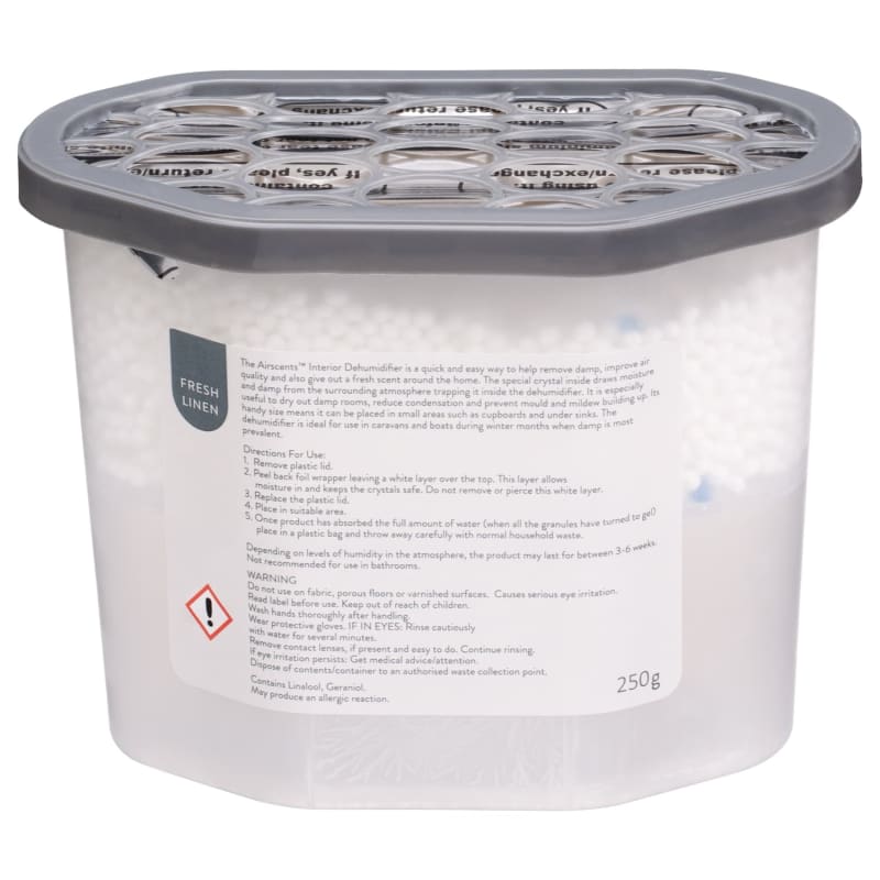 Simply Everyday Scented Interior Dehumidifiers 4pk - Fresh Linen| B&M