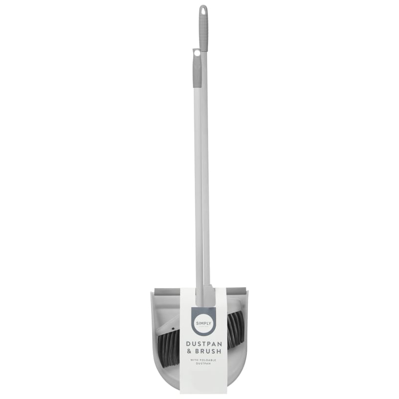 Simply Everyday Long Dustpan And Brush Mops & Brushes B&M Stores