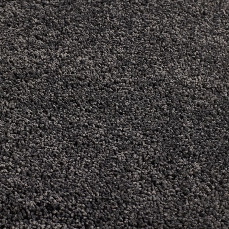 Buddy Plain Shaggy Grey Runner Doormat Doormats B&M Stores