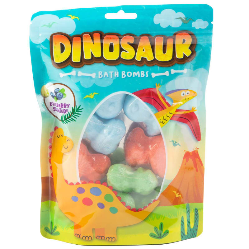 Dinosaur Bath Bombs 9pk Toys & Games B&M Stores