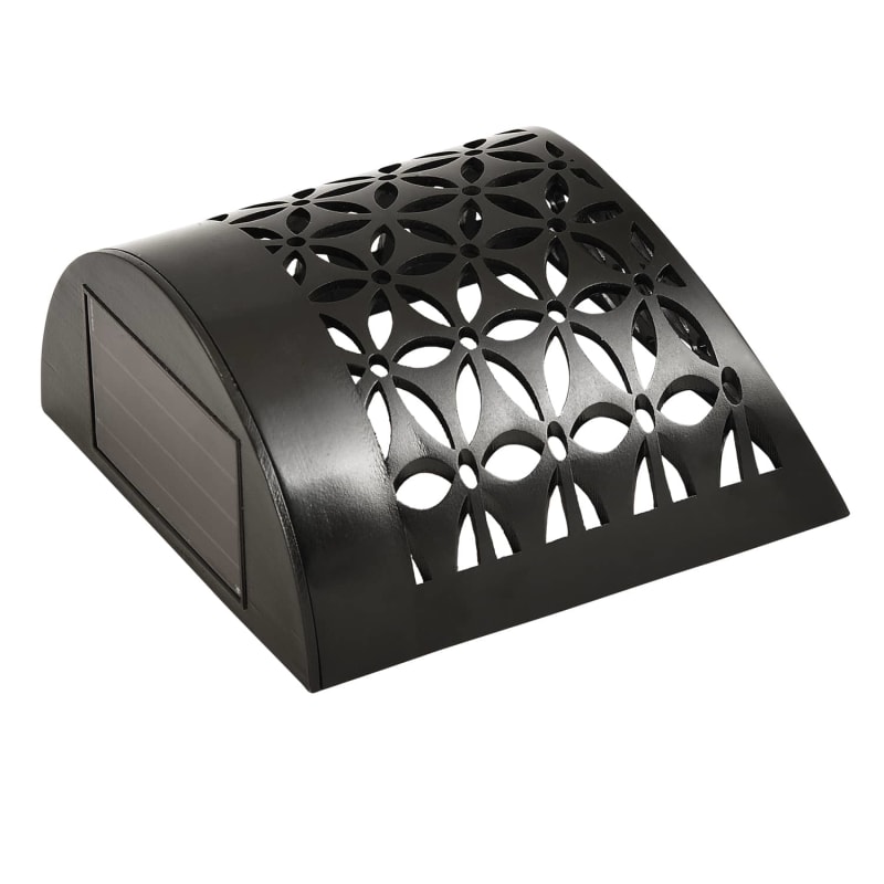 Decorative Solar Powered Fence And Wall Light Solar Lights B&M