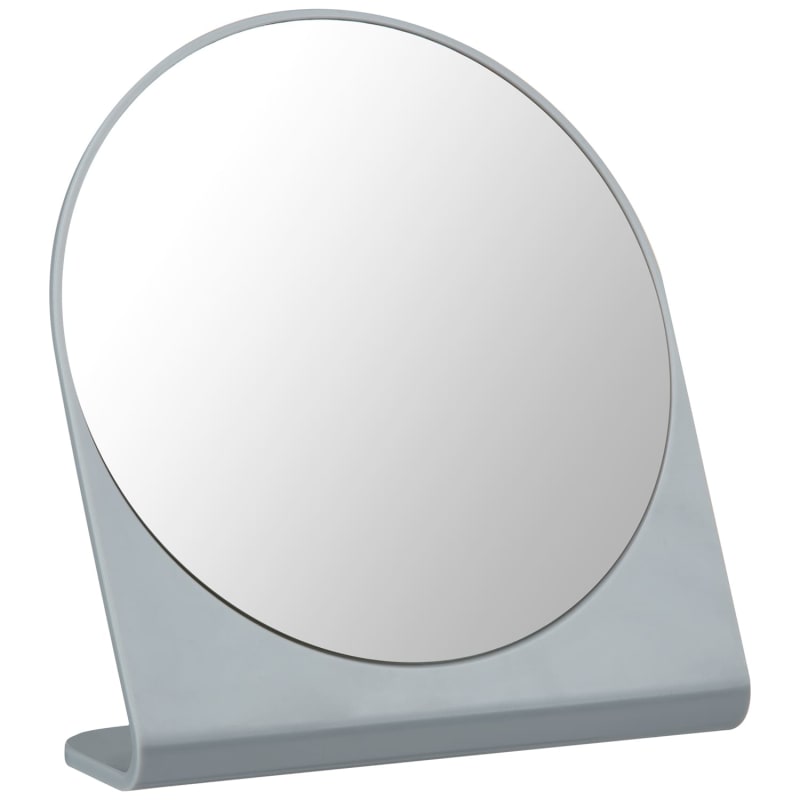 Slimline Mirror Grey Bathroom Accessories B&M Stores