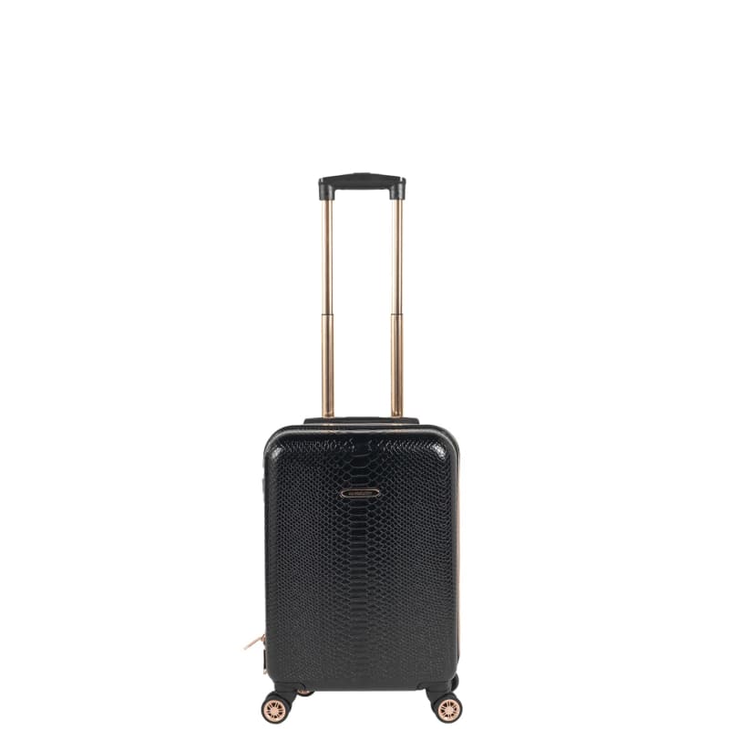 Viper Hard Shell Cabin Case 55cm Black Luggage B&M Stores