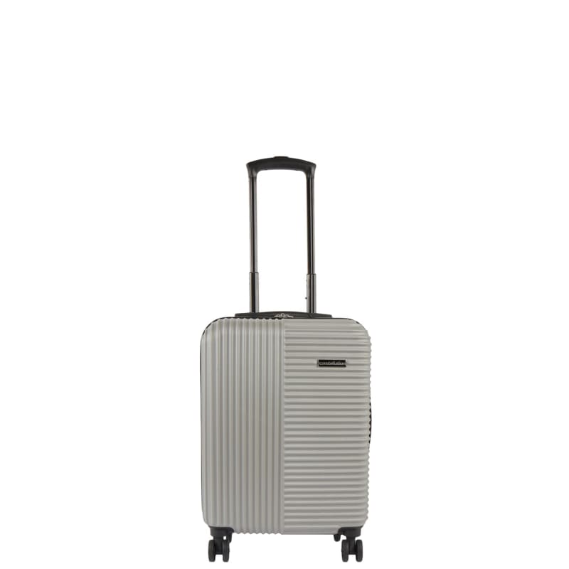 Charcoal Runway Hard Shell Cabin Case 55cm Luggage B&M Stores