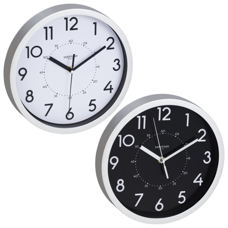 Kitchen Clock White Clocks B&M