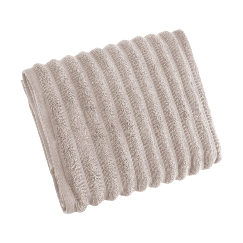 Retreat Knitted Bath Towel Biscuit Towels B&M Stores