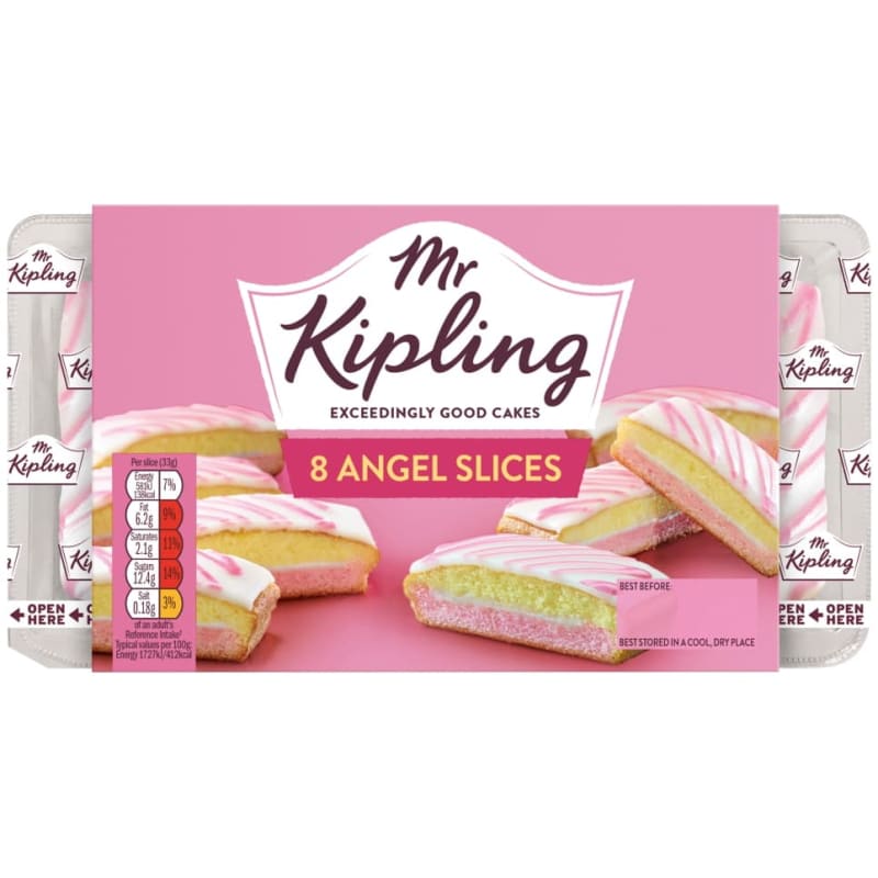Mr Kipling Angel Slices 8pk | Cakes | B&M
