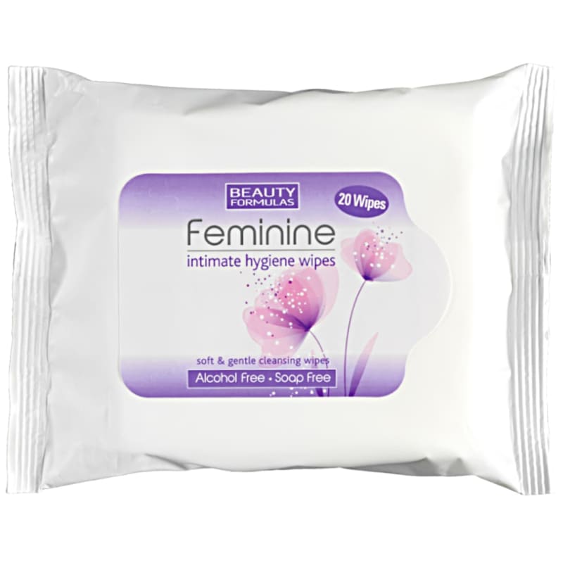 Beauty Formulas Feminine Wipes 20pk