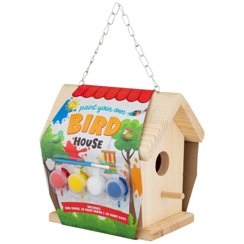 Paint Your Own Birdhouse Arts & Crafts B&M Stores