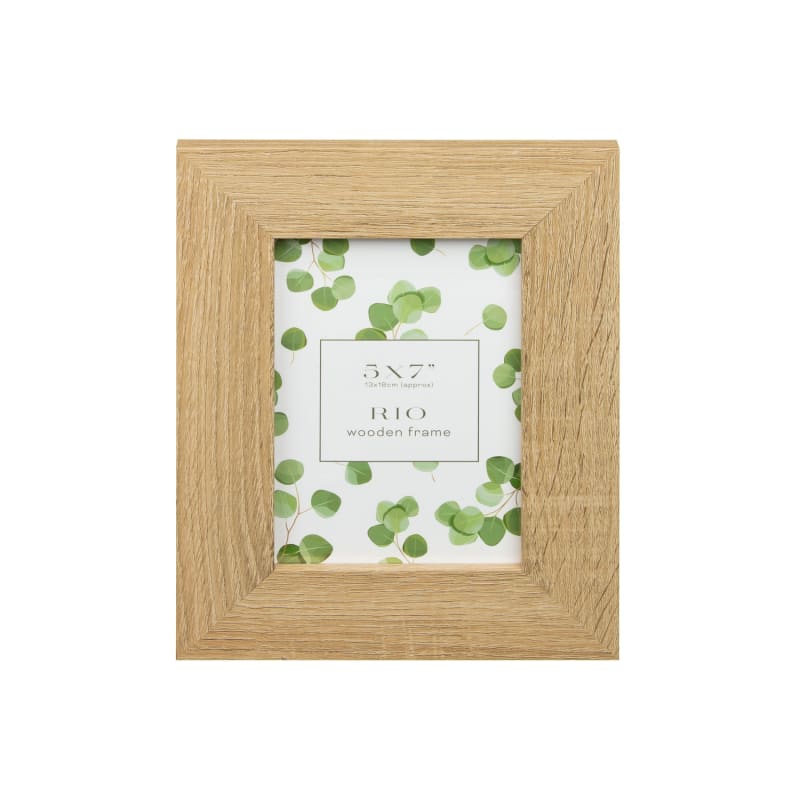 Rio Photo Frame 5 x 7" Light Photo Frames B&M