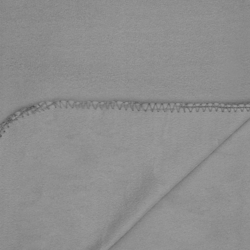 Polar Fleece Throw Charcoal Throws B&M Stores