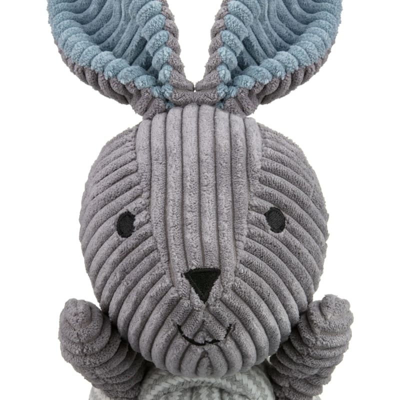 Woof & Co Knotted Tummy Dog Toy Rabbit Dog Toys B&M