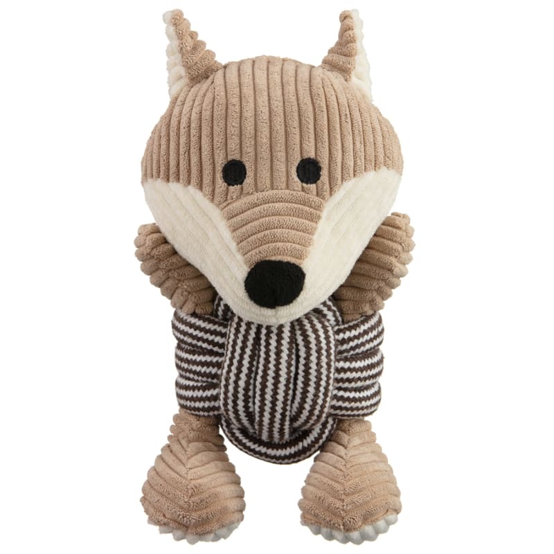 Woof & Co Knotted Tummy Dog Toy Fox Dog Toys B&M