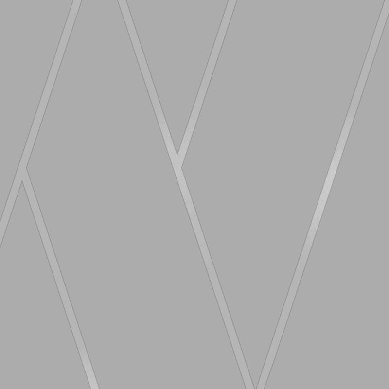 Armando Geo Grey Wallpaper Cheap Wallpaper B&M