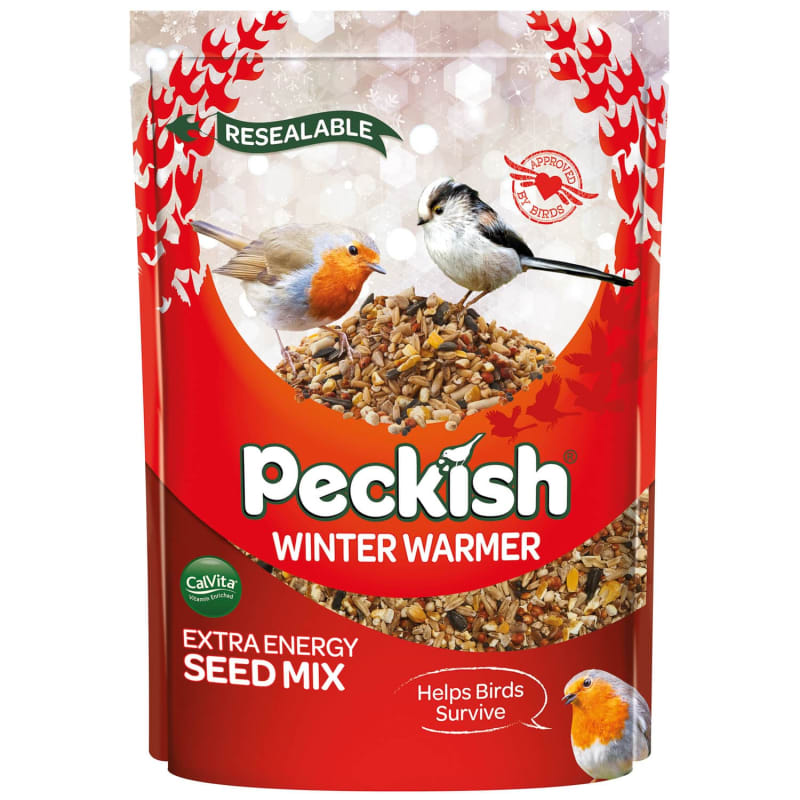 Peckish Winter Warmer Bird Seed Mix 1kg Bird Seeds B&M