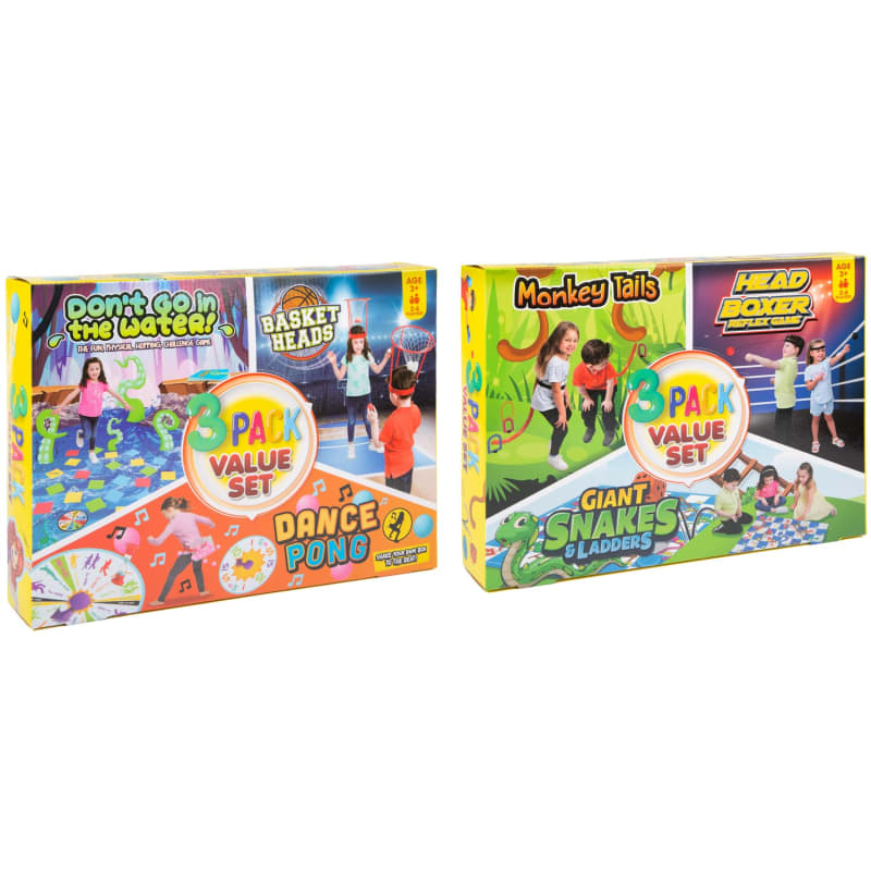 Value Games Set 3pk Board Games B&M Stores