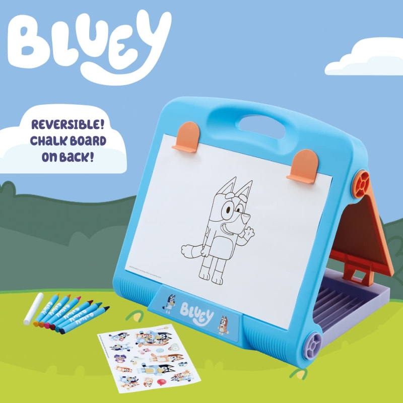 Bluey Table Top Easel Toys & Games B&M