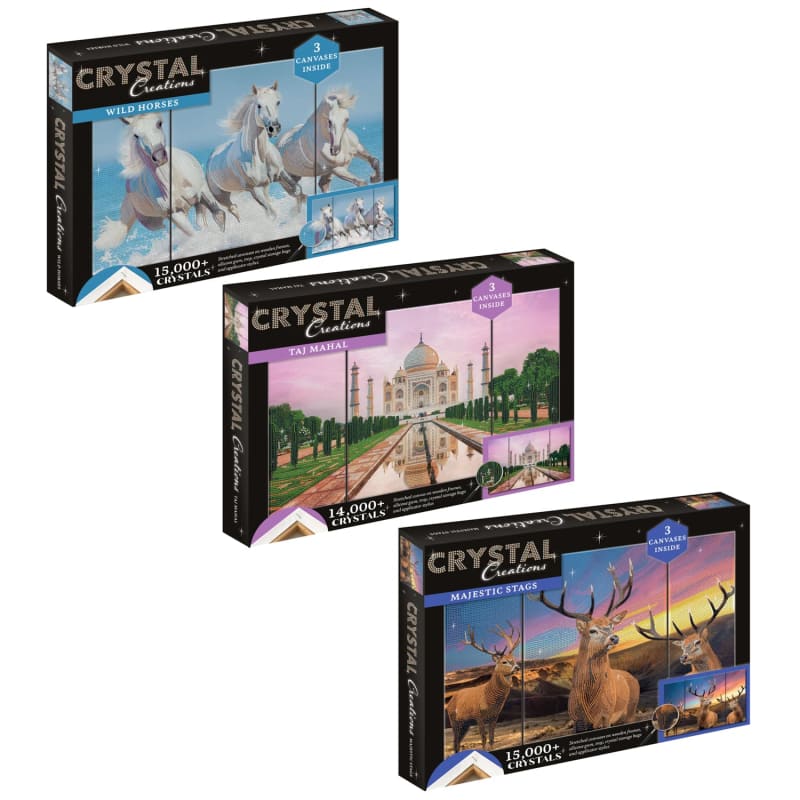 Crystal Creations Wild Horses Arts & Crafts B&M