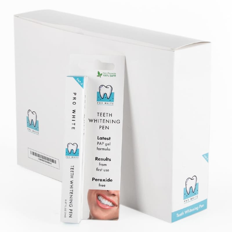 Pro White Teeth Whitening Pen 2ml Dental Care B&M